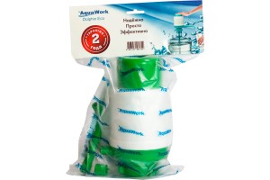 Помпа водяная ручная Aqua work "DOLPHIN ЕСО", зеленая в пакете, (РОССИЯ)