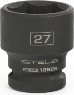 Головка ударная шестигранная 27мм 1/2" Stels 13928