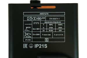 Сварочный инвертор Sturm AW97I127N (70 А,IGBT инвертор, напр 160-260 В, защита IGBT)